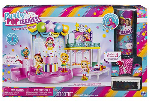 Party PopTeenies Poptastic Party Spielset - Konfettikanone - Sammelpüppchen - Party feiern
