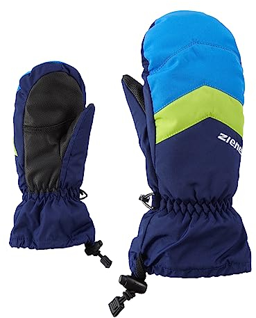 Ziener Kinder LETTERO Ski-Fäustling/Wintersport | wasserdicht atmungsaktiv, navy, 4