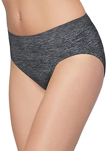Wacoal womens B-smooth Panty Briefs, Charcoal Heathe, Medium US