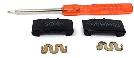 Solo3 Replacement Metal Hinge Clip Pin Repair Parts Kit Cover for Solo 3.0 Wireless Headphones (Black)