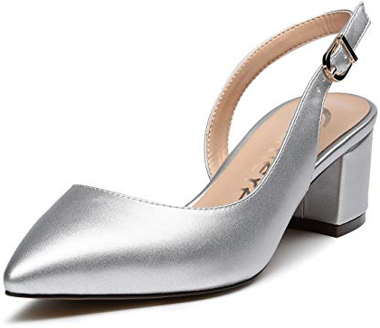 Castamere Donna Tacco a Blocco Cinturino Regolabile Sandali Medio Tacco Scarpe col Tacco 5CM