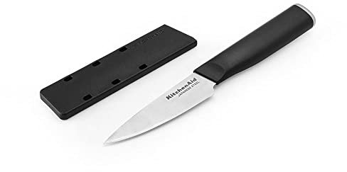 KitchenAid Classic Couteau à éplucher Noir 8,9 cm