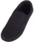 ABSOLUTE FOOTWEAR Mens Lightweight Summer Canvas Slip On Trainers Pumps with Twin Gusset - All Black - UK 9 / EU 43