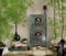 OPIUM OUTLET Schrank chinesisch Hoch-Kommode asiatisch Hochzeitsschrank orientalisch dunkel-grün Vintage Shabby