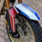 Resin Bike Aufkleber für Motorrad Kompatibel mit Honda CRF1100L Africa Twin Adventure Sports 2021. Kotflügelschutz vor Stößen und Kratzern. 3D-Harzklebstoff - Stickers - Made in Italy