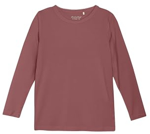 MINYMO Mädchen Langarm Angenehme Bluse aus weicher Viscose