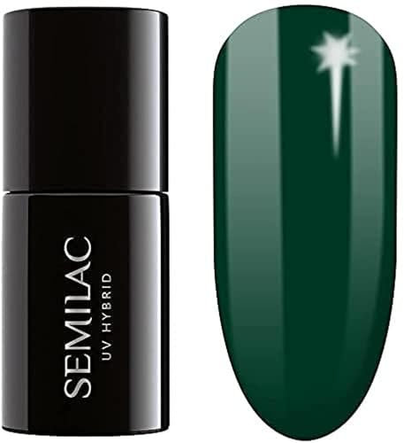Semilac Esmalte Semipermanente UV 309 Pine Green 7ml Colección Festive Wonder Colors