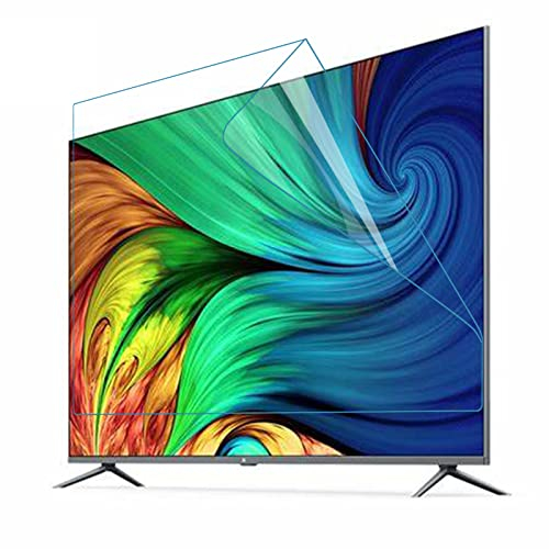 TV Entspiegelungsfolie Blendschutz, 50-55 Zoll Blendschutz Tv EntspiegelungsfolieAnti-Strahlung TV-SchutzfolieHelfen Sie Besser Zu Schlafen,Matte-55in(1211X682) mm