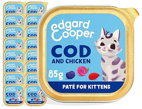 Edgard Cooper kÄtzchen pastete kabeljau/Huhn katzenfutter