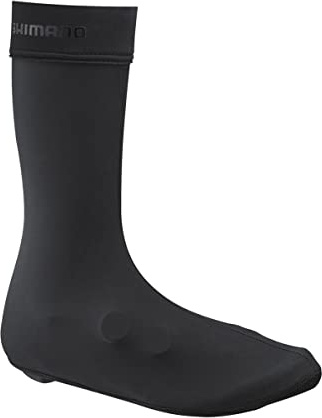 Shimano Clothing Unisex, Dual Rain Shoe Cover, Black, Size M (40-41)
