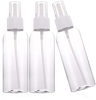 Travel Bottles,3pcs Mini Spray Bottles,Atomiser Spray Bottle,Reusable Plastic Mini Travel Sprayer Bottles Set, Small Refillable Containers for Traveling,Cosmetic,Perfume,Essential oil(20ml)