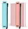 skytowards 2 elastici astucci in PU per matite 2PCS Étui à Stylo, Petit Étui à Stylo en Cuir Étui à Crayons Petit étui à Crayons en Cuir Pochette à Fermeture Éclair 18,5 CM (Rose, Bleu)