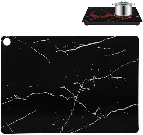 Induction Hob Protector Mat, Induction Cooktop Mat, 52 * 78cm Multifunctional Silicone Induction Cooker Covers for Induction Stove