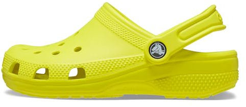 Crocs Slides, 8 UK, Yellow, 8 UK Child