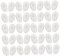 Gatuida 4 Set Di Naselli Per Occhiali Naselli in Silicone Per Occhiali Comodi Naselli 20 Paia*4