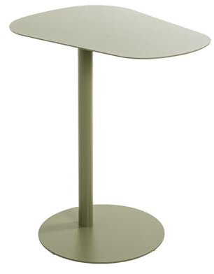 Haku Möbel Beistelltisch grün, Metall - Maße: B 53 cm x H 60 cm x T 38 cm, Style: Modern