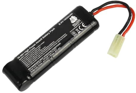 Bulldog Airsoft 8.4V 1600mAh BLOCK Battery Pack with Standard Small Tamiya Connector