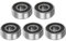 Kozelo 5 Stück MR83-2RS Rillenkugellager - [3mm Bohrung x 8mm Außendurchmesser x 3mm Dicke] Doppelt gummierte Lager für den Einsatz in Werkzeugmaschinen, P6 (ABEC 3)