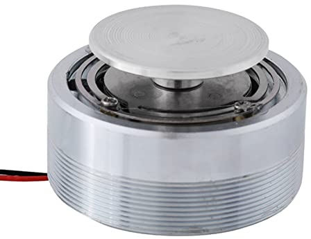 Yctze 1 Stück 50 Mm 2-Zoll-Resonanzlautsprecher mit Allfrequenzvibration, Starker Bass-Oberflächenwandler-Lautsprecher, 8 Ohm (4Ω 25W)