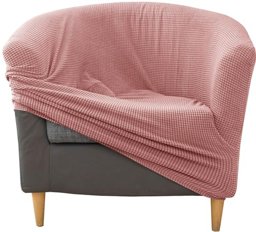 moismk Sesselschoner Elastisch Sesselüberwurf, Modern Club Chair Stretch Sesselhusse, Universal Sofabezug für Einzelsofa, Clubsessel, Cocktailsessel(Color 16)