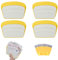 Cadoal 4 Stück Kartenhalter Kinder Spielkartenhalter kartenständer kartenhalter Spielkarten, Spielkartendecks mit faltbarem Tischständer für kleine Hände,Arthritis und Senioren, 3-lagiges Design