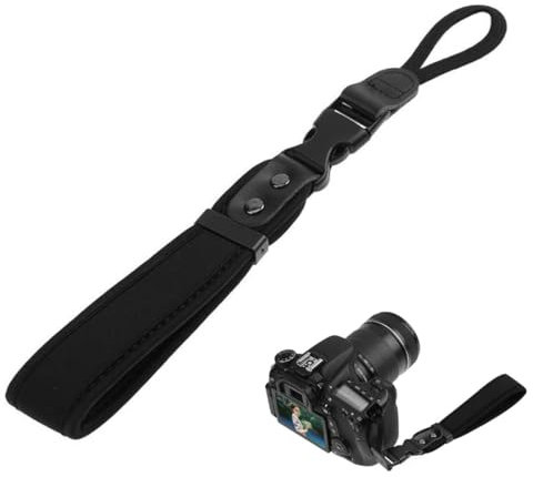 Dragonne en néoprène pour appareil photo reflex numérique à libération rapide