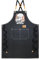 Grillschürze für Männer & Kochschürze Herren – Schürze Herren mit Star Wars, Wasserdichtes Segeltuch & Träger – Geschenk für Papa (Väter) zum BBQ und Kochen (Schwarz)