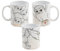 Tasse Harry Potter - Hedwig Poudlard - Lettre - Tasse à café - En céramique - Blanc - 320 ml