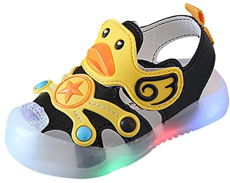 Beleuchtete Schuhe Für Baby Mädchen Junge Kinder Sommer Sport LED Schuhe Sandalen Laufen Kinderschuhe Die Leuchten Weicher Boden Lauflernschuhe Kleinkind Krabbelschuhe Turnschuhe