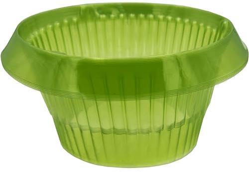 Schneckenschutzringe 20er Set Ø23 cm Schneckenkragen Pflanzenschutz Beet | BURI wiederverwendbar, Kunststoff, Frostschutz, Schneckenabwehr, Vogelschutz, Jungpflanzen, Beetschutz, wetterbeständig