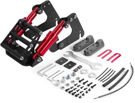 ziyany Modifited Rear Shock Absorber Compatible With Ninebot Max G30 Electric Scooter Upgraded Rear Suspension Kit With Tools Parts Accessories(B)
