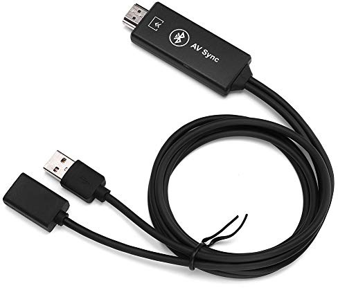 Cryfokt Cavo Stesso Schermo Adattatore per Condivisione Schermo 1080P da USB a per MHI/IOS 8X, Squisita Fattura per Guardare Serie TV