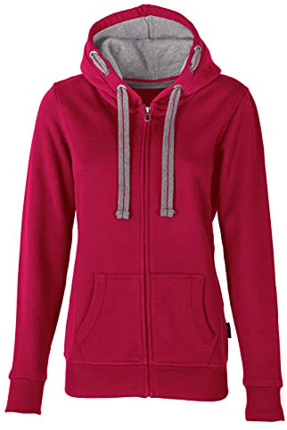 HRM Damen Jacket F hoodie, Himbeere, S EU