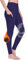 baleaf Damen Sport Leggings Winter Thermo Leggings wasserdichte Hohe Taille Fleece Gefütter Yogahose Blickdicht Slim Fit Wandern Laufhose mit Taschen Blau M