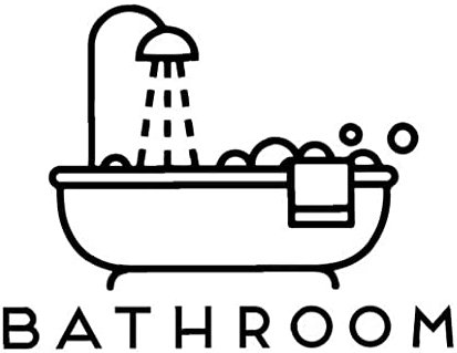 Casiler Drôle Porte Autocollants Salle De Bain Baignoire Douche Porte Murage Autocollant Étanche À Maison Décoration