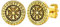 FaithHeart goldener Wikinger Vegvisir Ohrstecker für Herren Männer Punk Viking Kompass Ohrschmuck mit Geschenkebox für Geburtstag Valentinstag