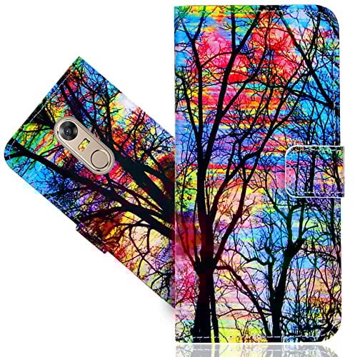 SHIYENA Handyhülle für TP-Link Neffos X1 Lite, Leder Kartenfach Stand Flip Case Wallet Lederhülle Handytasche Schutzhülle Klapphülle Hülle