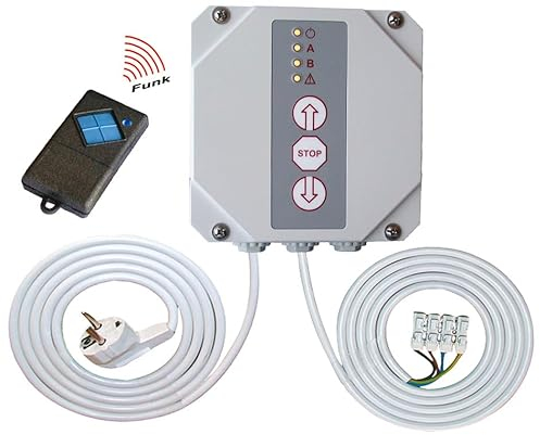 Dickert Rolltorsteuerung/Garagentorsteuerung mit Funk, 868 MHz Set RTS-16-SET-S10 Komplett Anschlussfertig