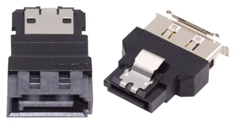 chenyang SATA a eSATA y eSATA a SATA Converter Extender Adaptador para discos duros SSD 2 piezas/Set