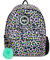 hype Rucksack für Schule, Uni, Freizeit, Arbeit, Wandern, für Kinder, Jungen, Mädchen, Teenager, Männer und Frauen, Multi Disco Leopard, Einheitsgröße, Casual