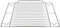 easyPART Kompatibel/Ersatz für Amica 8053819 Grillrost 430x375mm für Backofen