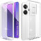 WeiCase Funda para Xiaomi Redmi Note 13 Pro Plus 5G, Transparente 360° Protección Funda con Protector de Pantalla Integrado Antigolpes Silicona Carcasa para Redmi Note 13 Pro Plus 5G, Transparente