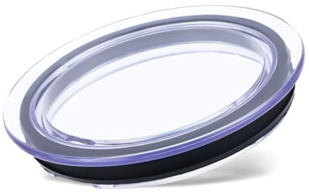 Milchaufschäumerdeckel für Nespresso Aeroccino 3 3R, Transparent Milchaufschäumer-Deckelabdeckung Dichtung Milchaufschäumer-Ersatz Teile 93271 Passend für Nespresso 3593 3594