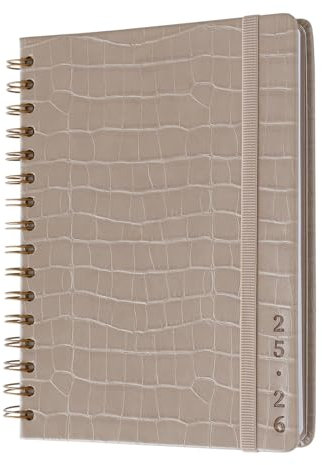 Kokonote Terminplaner 2025 2026 Kalender 2026 Buchkalender Caiman Gray Schülerkalender 25/26 Studienplaner 2025/2026 - Wochenplaner Schulplaner 2025 A5 - Geschenke Schulsachen Aesthetic