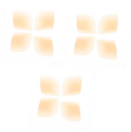 HEATSHAKING 12piezas Parches De Silicona Transparente Para Soporte De Orejas Correctores De Forma De Orejas Invisibles Para Mejora Estética De Orejas Protruyentes Pegatinas Para Contorno Facial