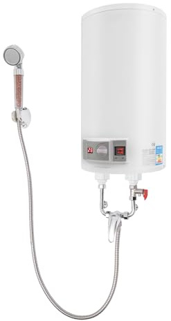 2000W Elektronischer Durchlauferhitzer 25-75°C Warmwasserbereiter 35L Warmwasserspeicher IPX4 Boiler 0.7MPa Untertischboiler Warmwasserboiler