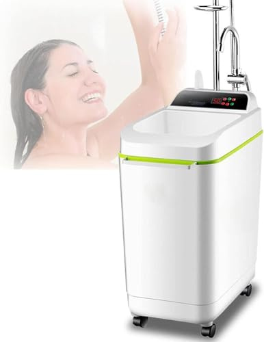 Chauffe-eau instantané portable 220 V 2000 W – Douche d'arrêt automatique intelligente pour voyage, surf, plongée, caravane et douche pour animaux domestiques
