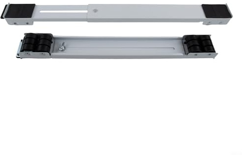 Verstellbare Mover-Basis für schwere Geräte, Rollwagen mit 24 Rädern, mit Feststellbremsen, rutschfest, für leicht zu reinigende Metallmöbel, Umzug