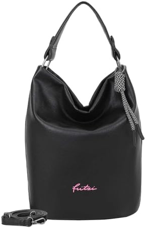 Fritzi aus Preussen Schultertasche Lou Hobo Black schwarz