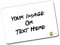 Kruzroyal Personalised Metal Fridge Magnet - Unique Personalised Gift 7.5 cm x 5cm
